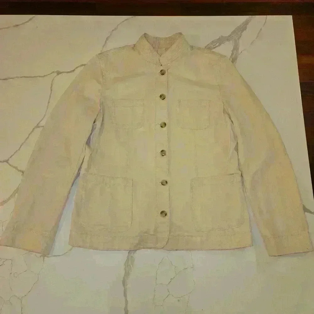 GAP Cream Utility Jacket